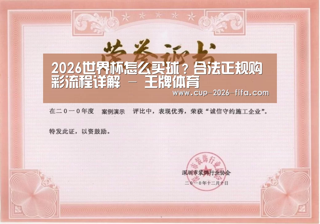 荣誉证书二